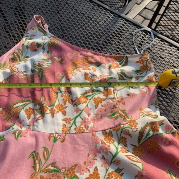 NWT Paper Heart Pink Floral Sundress Size 8 - Picture 11 of 16